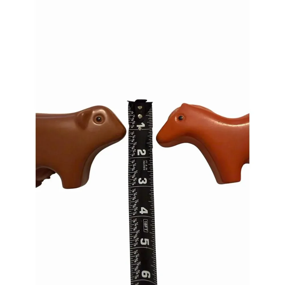 Vintage LITTLE TIKES Toddle Tots Replacement Animal Cow & Horse Farm Noah’s Ark